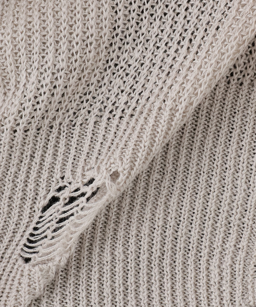 AP STUDIO（エーピーストゥディオ）の「ダメージカーディガン（カーディガン/ボレロ・レディース・アイボリー/ウッド・FREE）」の19枚目の写真