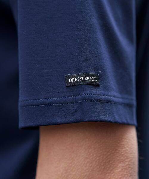 DRESSTERIOR(ドレステリア)の「【接触冷感/抗菌防臭/消臭/Safari5月号掲載】ICE CLEAR COTTON オーバーフィットポロシャツ(ポロシャツ・メンズ・ホワイト/ブラウン系その他/ブラック/ネイビー/ピンク・91/90/92/94)」の22枚目の写真