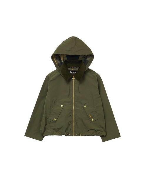 Barbour(バブアー)の「(BARBOUR)WEAVER SHOWERPROOF JACKET(ブルゾン・レディース・ブラック/カーキ・M)」の6枚目の写真