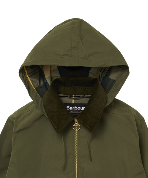 Barbour(バブアー)の「(BARBOUR)WEAVER SHOWERPROOF JACKET(ブルゾン・レディース・ブラック/カーキ・M)」の9枚目の写真