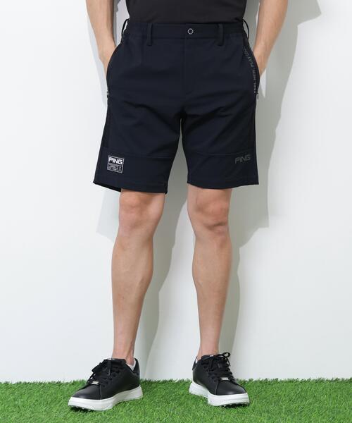 PING(ピン)の「【PING APPAREL】全方向ストレッチ 緯二重ショートパンツ <GOLD> (MENS)(その他パンツ・メンズ・ホワイト/ブラック/ベージュ・M/LL/LL1/S/L)」の2枚目の写真