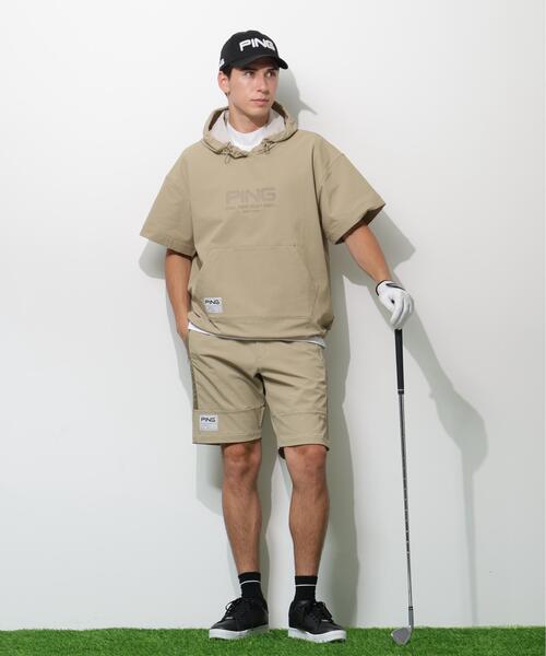 PING(ピン)の「【PING APPAREL】全方向ストレッチ 緯二重ショートパンツ <GOLD> (MENS)(その他パンツ・メンズ・ホワイト/ブラック/ベージュ・M/LL/LL1/S/L)」の12枚目の写真