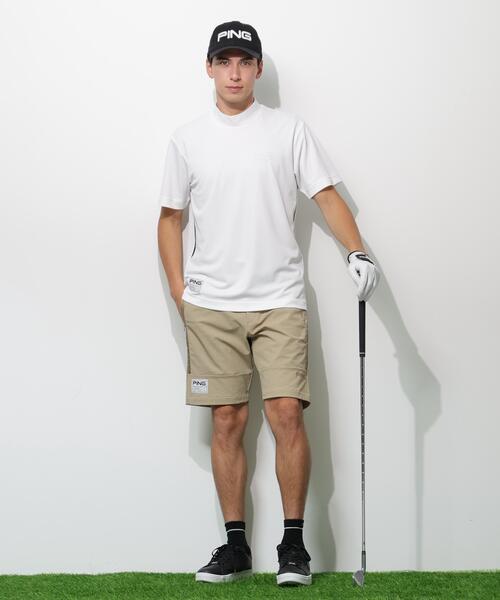 PING(ピン)の「【PING APPAREL】全方向ストレッチ 緯二重ショートパンツ <GOLD> (MENS)(その他パンツ・メンズ・ホワイト/ブラック/ベージュ・M/LL/LL1/S/L)」の13枚目の写真