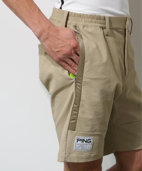 PING(ピン)の「【PING APPAREL】全方向ストレッチ 緯二重ショートパンツ <GOLD> (MENS)(その他パンツ・メンズ・ホワイト/ブラック/ベージュ・M/LL/LL1/S/L)」の19枚目の写真