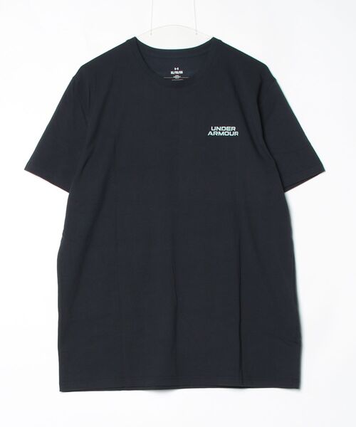 UNDER ARMOUR（アンダーアーマー）の「【別注】アンダーアーマー  UAパフォーマンスコットン グラフィック ショートスリーブ Tシャツ 限定コラボ（Tシャツ/カットソー・メンズ・ブラック/ホワイト/ダークブルー・S/M/L/LL/3L）」の12枚目の写真