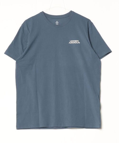 UNDER ARMOUR（アンダーアーマー）の「【別注】アンダーアーマー  UAパフォーマンスコットン グラフィック ショートスリーブ Tシャツ 限定コラボ（Tシャツ/カットソー・メンズ・ブラック/ホワイト/ダークブルー・S/M/L/LL/3L）」の11枚目の写真
