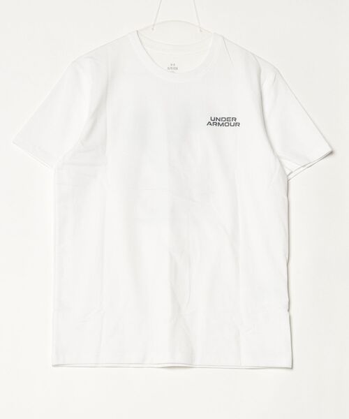 UNDER ARMOUR（アンダーアーマー）の「【別注】アンダーアーマー  UAパフォーマンスコットン グラフィック ショートスリーブ Tシャツ 限定コラボ（Tシャツ/カットソー・メンズ・ブラック/ホワイト/ダークブルー・S/M/L/LL/3L）」の10枚目の写真