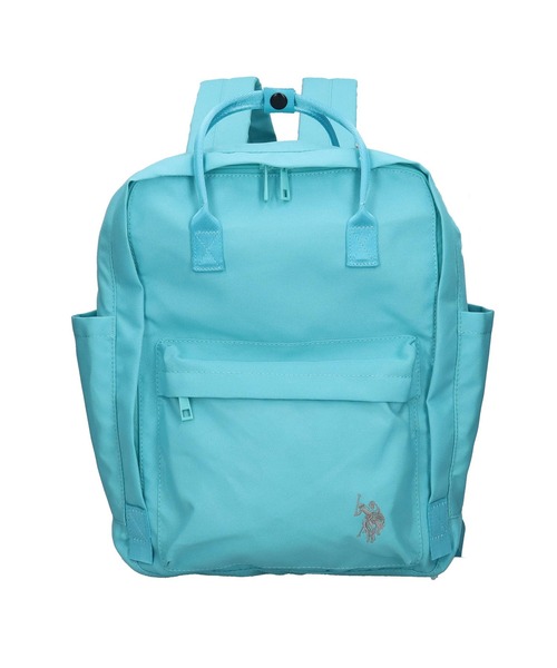 U.S. POLO ASSN.（ユーエスポロアッスン）の「【U.S. POLO ASSN.】スクエアバックパック　USPA-2740（バックパック/リュック・レディース・オフホワイト/ブルー/グレー/ブラック/ピンク/グリーン/レッド/ベージュ/イエロー/ネイビー・FREE）」の7枚目の写真