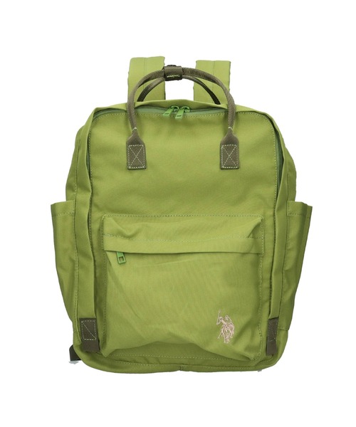 U.S. POLO ASSN.（ユーエスポロアッスン）の「【U.S. POLO ASSN.】スクエアバックパック　USPA-2740（バックパック/リュック・レディース・オフホワイト/ブルー/グレー/ブラック/ピンク/グリーン/レッド/ベージュ/イエロー/ネイビー・FREE）」の5枚目の写真