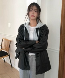 anyonemore（エニワンモア）の「オーバーサイジングフェイクレザー襟付きジャケット（その他アウター）」