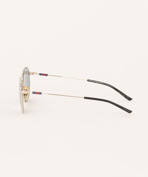 GUCCI(グッチ)の「【GUCCI/グッチ】スクエア サングラス GG2095S 003 52 ゴールド メタル(サングラス・メンズ・ゴールド・FREE)」の2枚目の写真