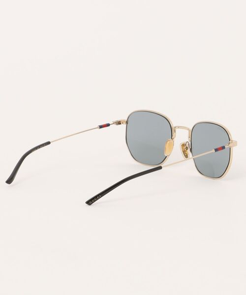 GUCCI(グッチ)の「【GUCCI/グッチ】スクエア サングラス GG2095S 003 52 ゴールド メタル(サングラス・メンズ・ゴールド・FREE)」の3枚目の写真