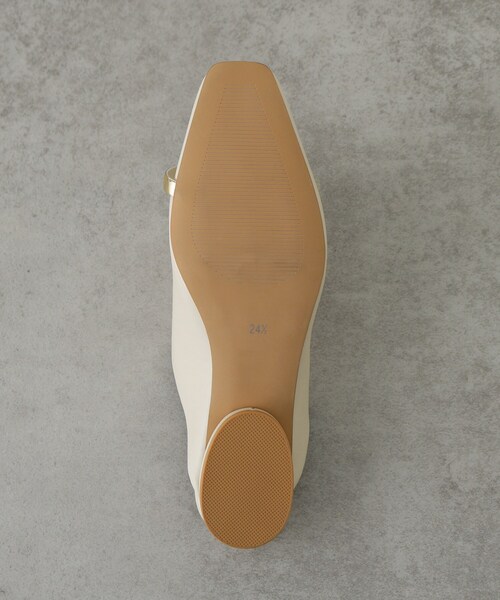 GALLEST(ギャレスト)の「【LE VERNIS】Toe ring Mules(サンダル・レディース・ブラック/オフホワイト・45/35)」の8枚目の写真