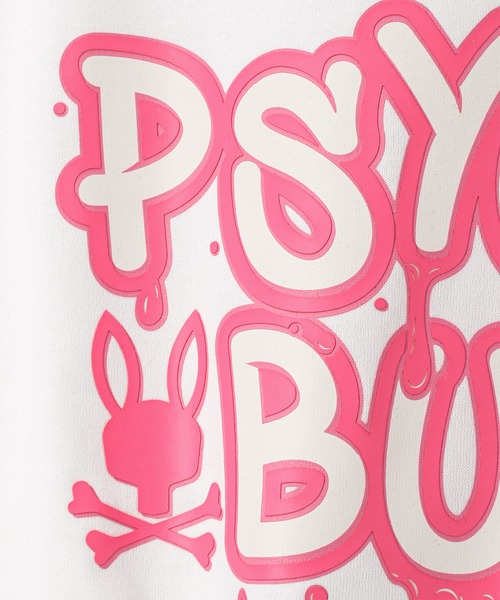Psycho Bunny（サイコバニー）の「ドロッシーロゴ ラバープリントTシャツ（Tシャツ/カットソー・メンズ・ホワイト/ブラック・X-LARGE/LARGE/MEDIUM/SMALL）」の9枚目の写真