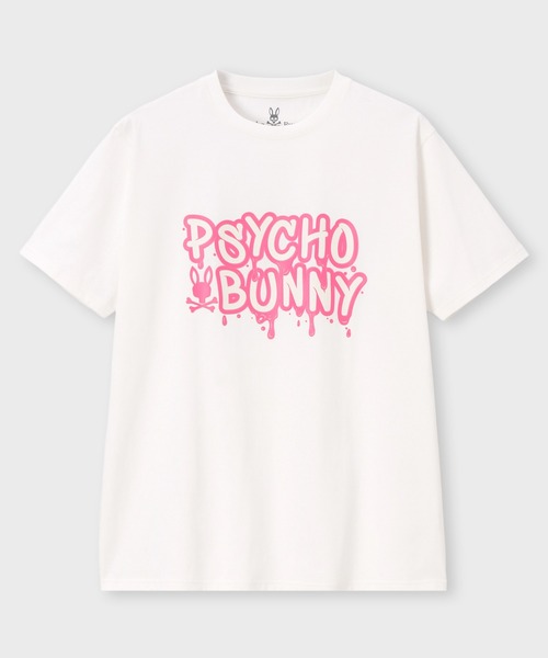 Psycho Bunny（サイコバニー）の「ドロッシーロゴ ラバープリントTシャツ（Tシャツ/カットソー・メンズ・ホワイト/ブラック・X-LARGE/LARGE/MEDIUM/SMALL）」の6枚目の写真