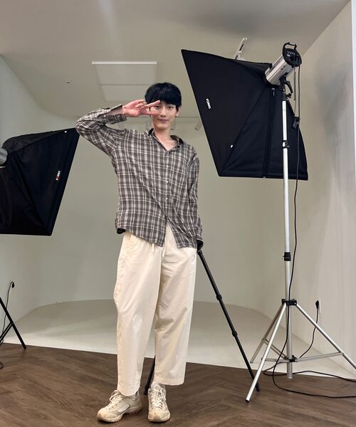 MINDBRIDGE(マインドブリッジ)の「バルーンフィットフルバンディングパンツ -2カラー MYPT3153(その他パンツ・メンズ・カーキ/クリーム/ブラック・36/34/32/30/29)」の4枚目の写真