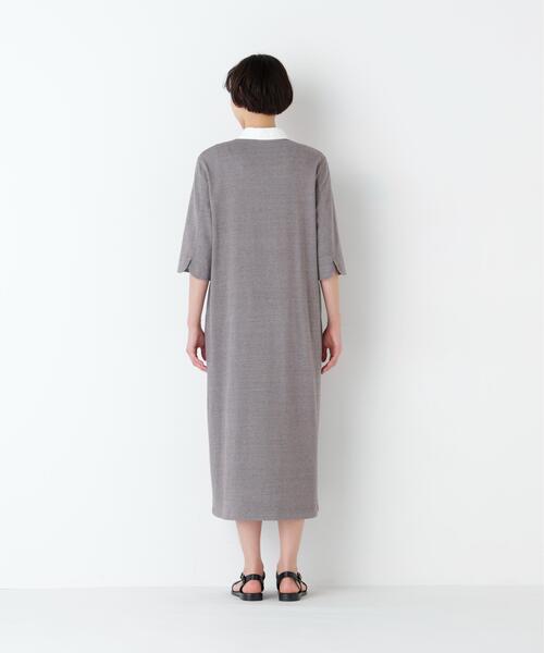 NATIC(ナティック)の「◆【NATIC×human woman】 マリンカラーワンピース(ワンピース・レディース・ネイビー/グレー・MEDIUM)」の12枚目の写真