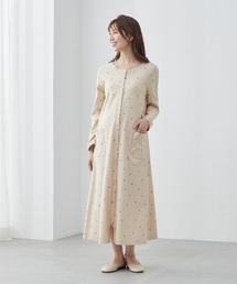 Belle Maison（ベルメゾン）の「授乳対応マタニティ２ＷＡＹワンピース長袖パジャマ（マタニティウェア/グッズ）」