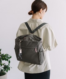 BEAURE 撥水ナイロン 3WAYリュックトート