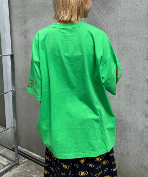 SOUNDSGOOOOD(サウンズグッド)の「【SOUNDS GOOOOD】アニマルフォトプリントTEE(Tシャツ/カットソー・レディース・ホワイト/グリーン・ONE SIZE)」の19枚目の写真
