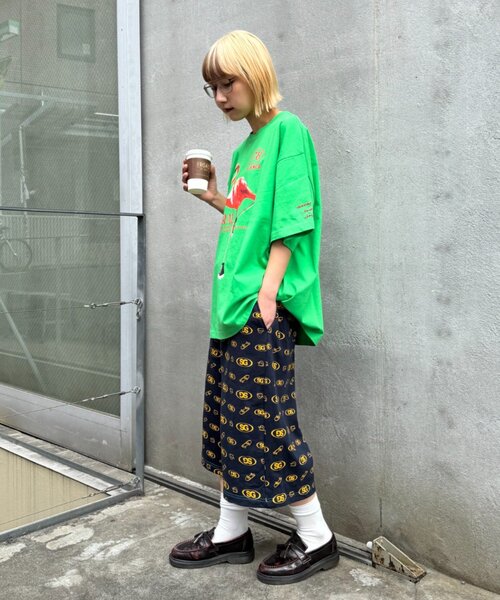 SOUNDSGOOOOD(サウンズグッド)の「【SOUNDS GOOOOD】アニマルフォトプリントTEE(Tシャツ/カットソー・レディース・ホワイト/グリーン・ONE SIZE)」の21枚目の写真