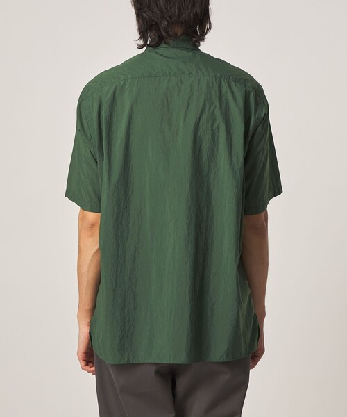 Steven Alan(スティーブンアラン)の「<Steven Alan> エアリーナイロン レギュラーカラー ショートスリーブ シャツ BOX(シャツ/ブラウス・メンズ・ブラック/ダークグリーン・XL/L/M/S)」の17枚目の写真