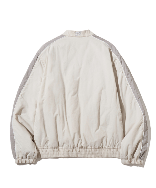 PHYPS MOTORCYCLE(フィップスモーターサイクル)の「Nylon Racing Blouson Jacket Ivory(ブルゾン・レディース・その他・X-LARGE/MEDIUM/LARGE)」の2枚目の写真