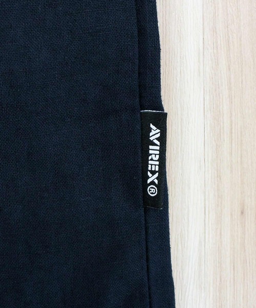 AVIREX（アヴィレックス）の「LINEN-COTTON S/S SHIRT 'Brooklyn'（シャツ/ブラウス・メンズ・ネイビー/ブラック/アイボリー・XL/XXL/M/L）」の20枚目の写真