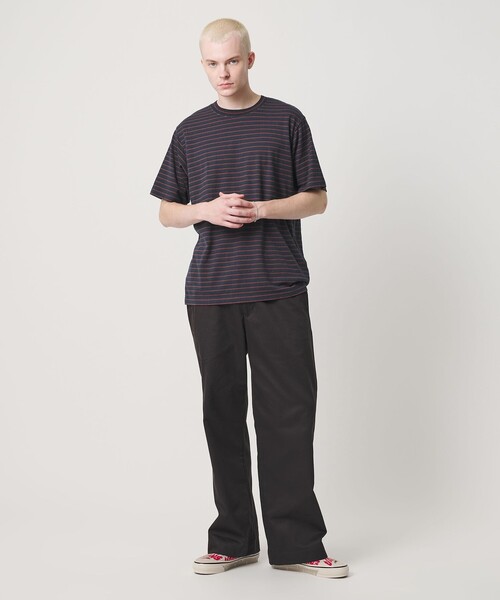 Coohem(コーヘン)の「<COOHEM> BORDER T-SHIRT/Tシャツ(Tシャツ/カットソー・メンズ・ライトグレー/イエロー/ネイビー・L/M)」の7枚目の写真