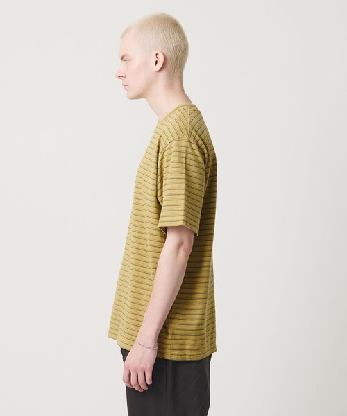 Coohem(コーヘン)の「<COOHEM> BORDER T-SHIRT/Tシャツ(Tシャツ/カットソー・メンズ・ライトグレー/イエロー/ネイビー・L/M)」の9枚目の写真