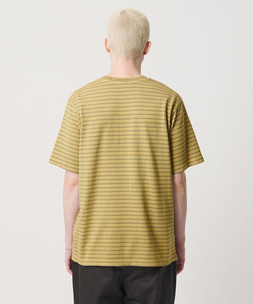 Coohem(コーヘン)の「<COOHEM> BORDER T-SHIRT/Tシャツ(Tシャツ/カットソー・メンズ・ライトグレー/イエロー/ネイビー・L/M)」の10枚目の写真