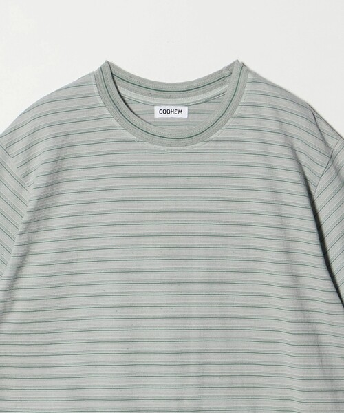 Coohem(コーヘン)の「<COOHEM> BORDER T-SHIRT/Tシャツ(Tシャツ/カットソー・メンズ・ライトグレー/イエロー/ネイビー・L/M)」の17枚目の写真