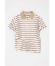 STRIPED TINY POLO シャツ