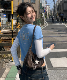 ピグメントナイスクロップTダストブルー