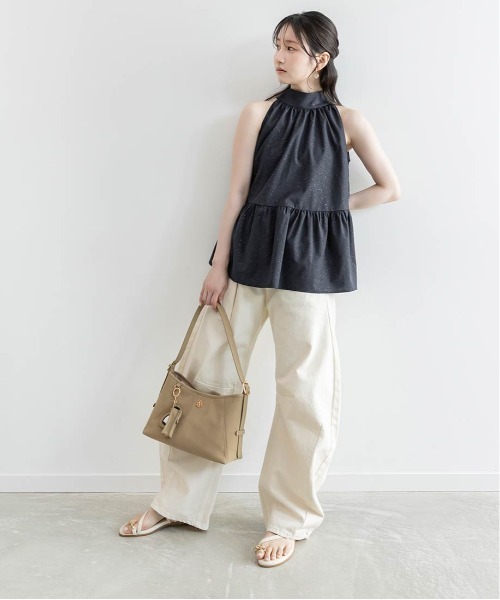 RANDA(ランダ)の「ワイドバレルレッグパンツ(その他パンツ・レディース・アイボリー/ライトブルー/ブルー・0/1)」の20枚目の写真