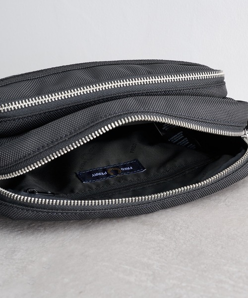 FRED PERRY（フレッドペリー）の「【FRED PERRY】BALLISTIC SIDE BAG L3345（ショルダーバッグ・メンズ・ブラック・FREE）」の17枚目の写真