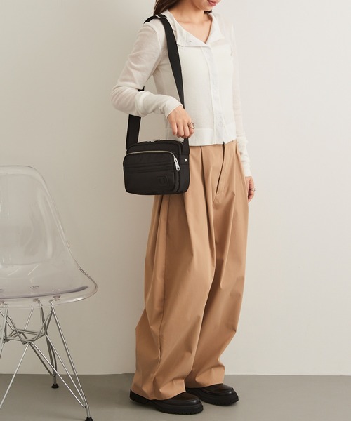 FRED PERRY（フレッドペリー）の「【FRED PERRY】BALLISTIC SIDE BAG L3345（ショルダーバッグ・メンズ・ブラック・FREE）」の8枚目の写真
