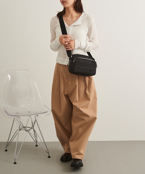 FRED PERRY（フレッドペリー）の「【FRED PERRY】BALLISTIC SIDE BAG L3345（ショルダーバッグ・メンズ・ブラック・FREE）」の9枚目の写真