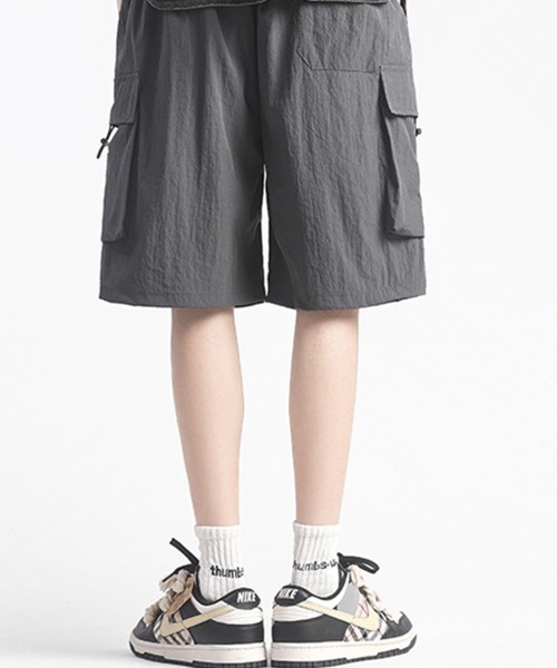 KELVIN(ケルヴァン)の「Loose Cargo Shorts ルーズカーゴショーツ(その他パンツ・メンズ・ブラック・MEDIUM/LARGE)」の9枚目の写真