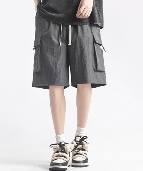 KELVIN(ケルヴァン)の「Loose Cargo Shorts ルーズカーゴショーツ(その他パンツ・メンズ・ブラック・MEDIUM/LARGE)」の15枚目の写真