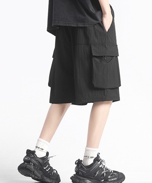KELVIN(ケルヴァン)の「Loose Cargo Shorts ルーズカーゴショーツ(その他パンツ・メンズ・ブラック・MEDIUM/LARGE)」の20枚目の写真
