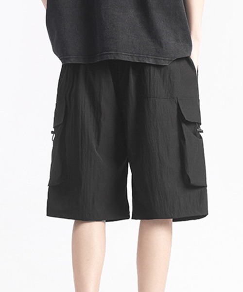 KELVIN(ケルヴァン)の「Loose Cargo Shorts ルーズカーゴショーツ(その他パンツ・メンズ・ブラック・MEDIUM/LARGE)」の21枚目の写真