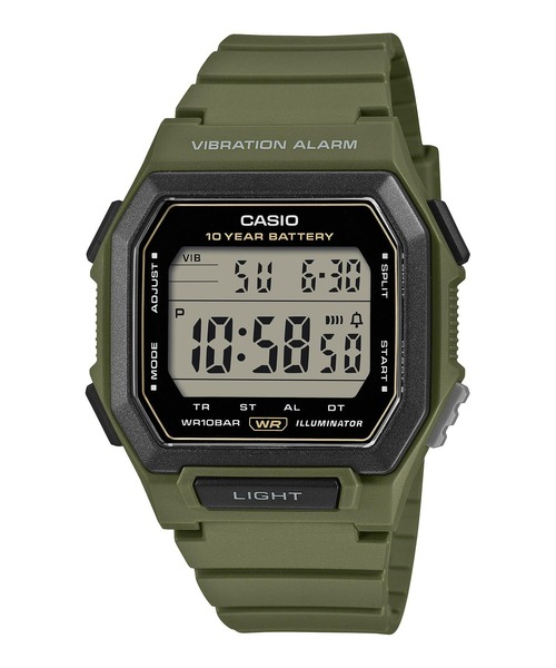 CASIO Collection / W-738H-3AJF（デジタル腕時計）｜CASIO（カシオ