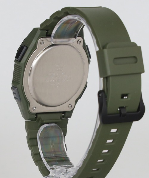 CASIO(カシオ)の「CASIO Collection / W-738H-3AJF(デジタル腕時計・メンズ・オリーブ・FREE)」の9枚目の写真