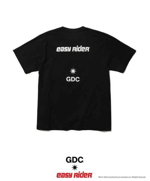 GDC（ジーディーシー）の「【Easy Rider×GDC】Jorney Tee（Tシャツ/カットソー・メンズ・ホワイト/ブラック・SMALL/MEDIUM/LARGE/X-LARGE）」の7枚目の写真