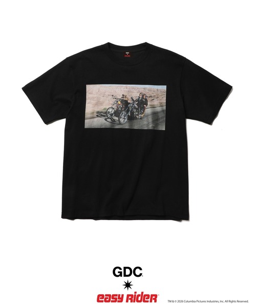 GDC（ジーディーシー）の「【Easy Rider×GDC】Jorney Tee（Tシャツ/カットソー・メンズ・ホワイト/ブラック・SMALL/MEDIUM/LARGE/X-LARGE）」の8枚目の写真