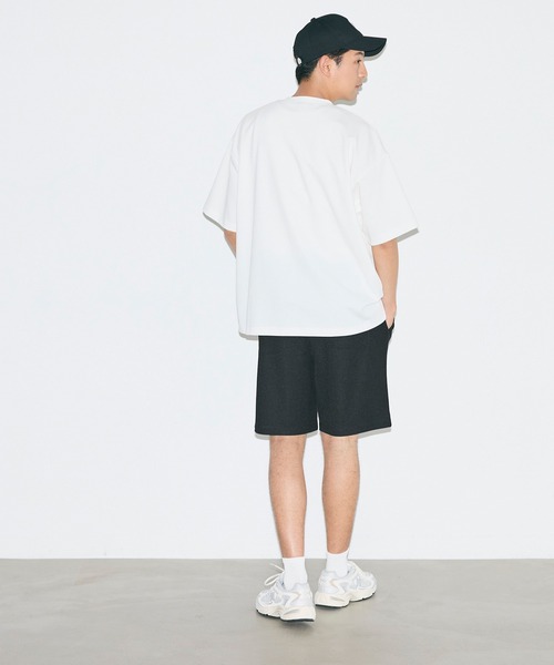 coca(coca)(コカ)の「変形鹿の子サイドZIP付きショートパンツ(その他パンツ・メンズ・チャコール/ネイビー/ブラック・L/M/XL)」の17枚目の写真