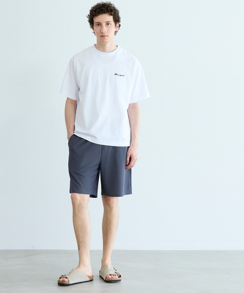 coca(coca)(コカ)の「変形鹿の子サイドZIP付きショートパンツ(その他パンツ・メンズ・チャコール/ネイビー/ブラック・L/M/XL)」の7枚目の写真