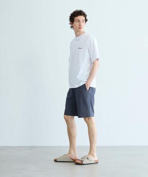 coca(coca)(コカ)の「変形鹿の子サイドZIP付きショートパンツ(その他パンツ・メンズ・チャコール/ネイビー/ブラック・L/M/XL)」の9枚目の写真