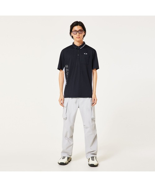 OAKLEY(オークリー)の「オークリーOAKLEY RELIABLE SHIRT ポロシャツ/ゴルフメンズ/ゴルフ/吸汗速乾/OAKLEY(ポロシャツ・メンズ・ブラック/ネイビー・M/L/S/XL)」の4枚目の写真